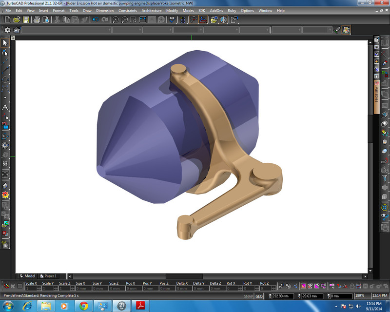 Ericson rider displacement yoke