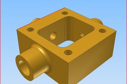 Steam engine components. Cylinder steam inlet