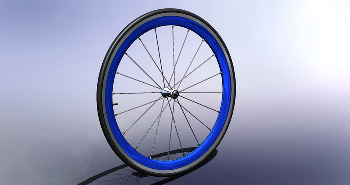 road bike front wheel