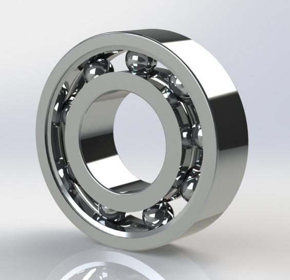 Bearing SKF 6002 D32 x d15 x B9 3D CAD Model Library GrabCAD