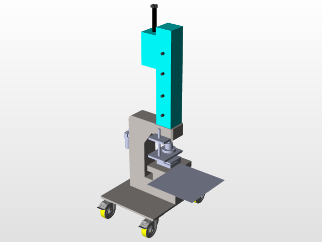 Notching machine Corner 10X10 Sq.mm