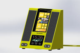 Personal Nokia wireless charging sound system dock