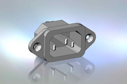 Panel Mount Power Recept.