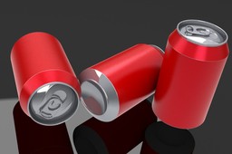 Soft drink can