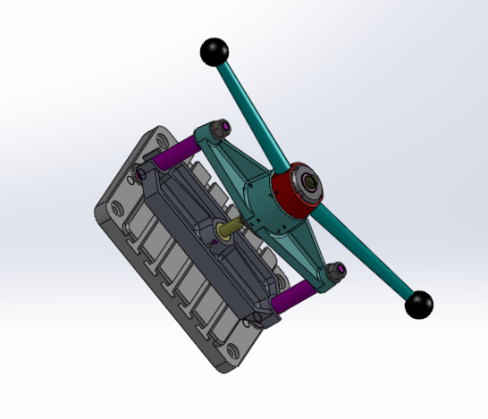 press with rotating nut-presa cu piulita rotitoare model 3D