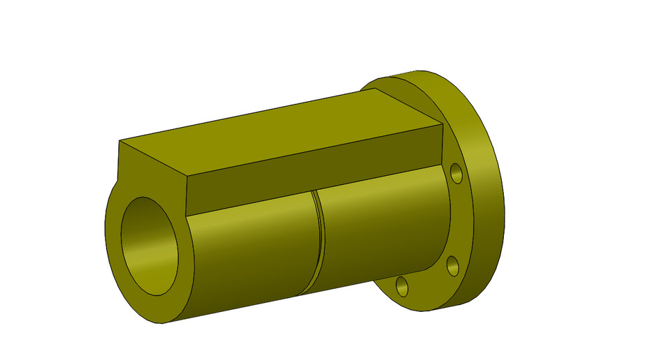 Ball Screw NUT 3D CAD Model Library GrabCAD