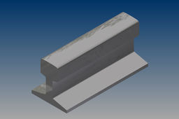 105 Pound Rail Profile