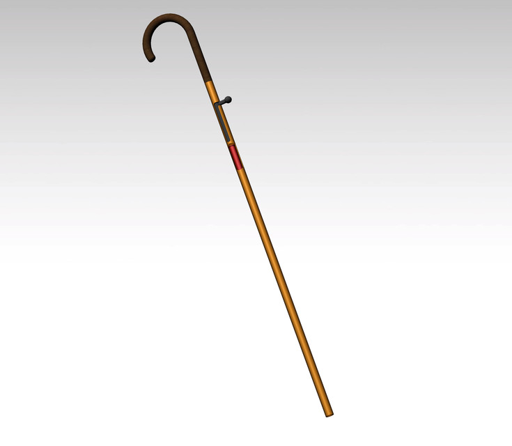 36 caliber walking stick gun