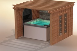 Jacuzzi and Enclosure