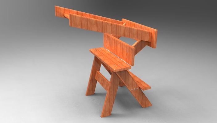  Ladder and Chair