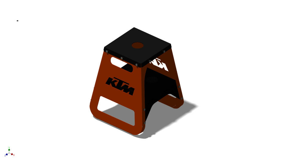 KTM dirt bike stand