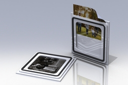 Wall tile photo frame