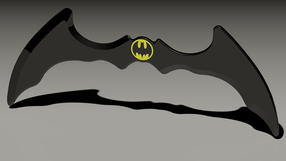 arkham style boomerang