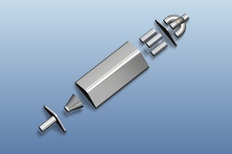 Triangle muffler
