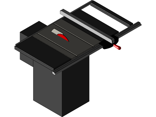 SawStop Contractor | 3D CAD Model 