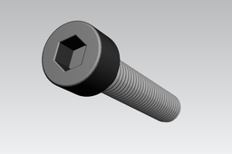 M8 Allen Cap Screws Library Detailed Threads