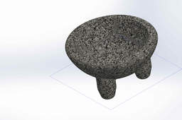 MOLCAJETE CON PIEDRA