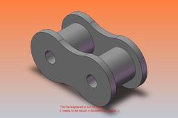  #40 ROLLER CHAIN INNER  LINK