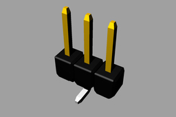 Pin header SMD pitch 2.54 mm