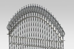 Wrought Iron Fence 1