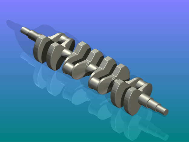 4 Cyl. Eng.-Crankshaft