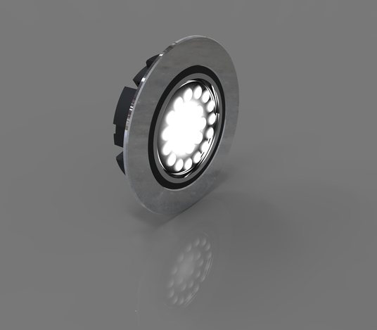 Flat LED Recessed Light