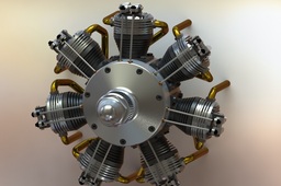 7 Cyl. Radial engine