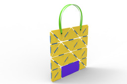 Flexible 3D printed Bag