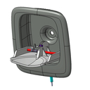 Koenigsegg Hood Handle Design