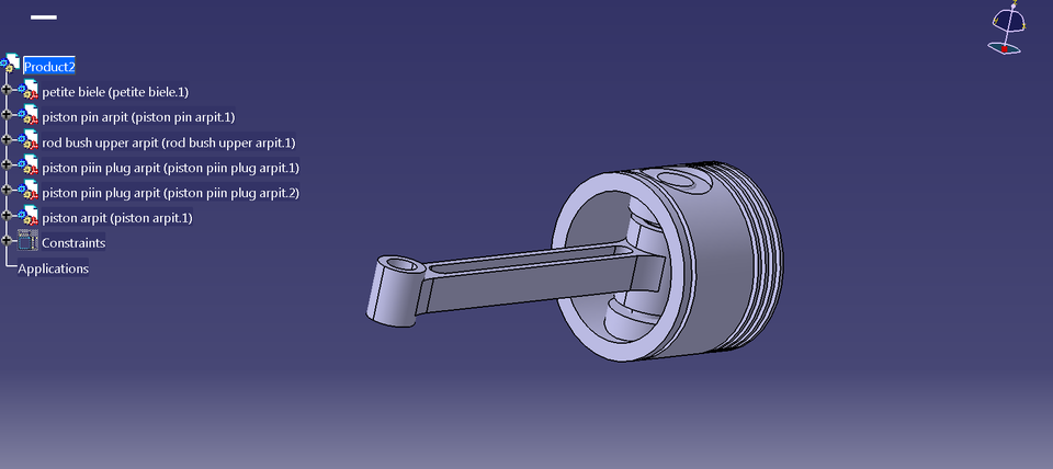 Piston assembly