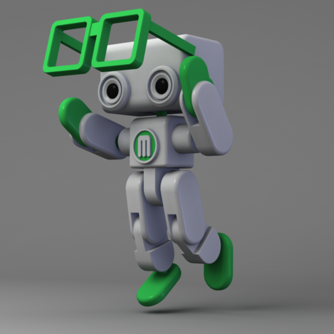 Makerbot Mascot "Mikey"