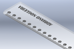 Simple 30cm Ruler - Régua Simples de 30cm