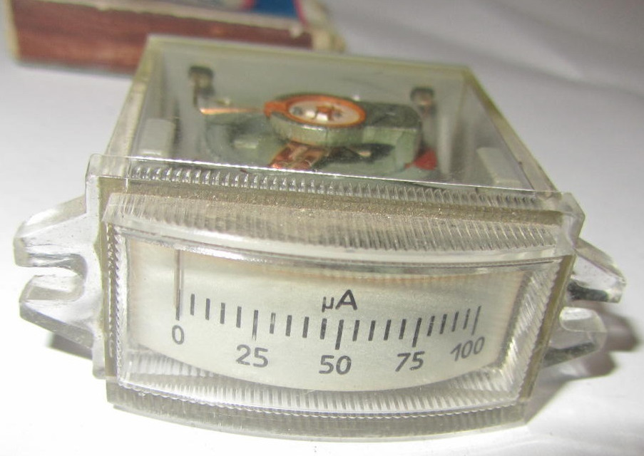 Микроамперметр / Ammeter 3D CAD Model Library GrabCAD