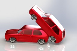vw golf mk I. 