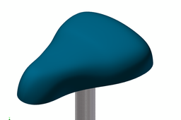 Bicycle seat (unfinished)