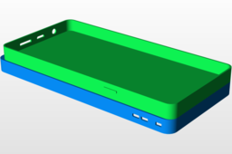 GRABCAD - Double sided phone case
