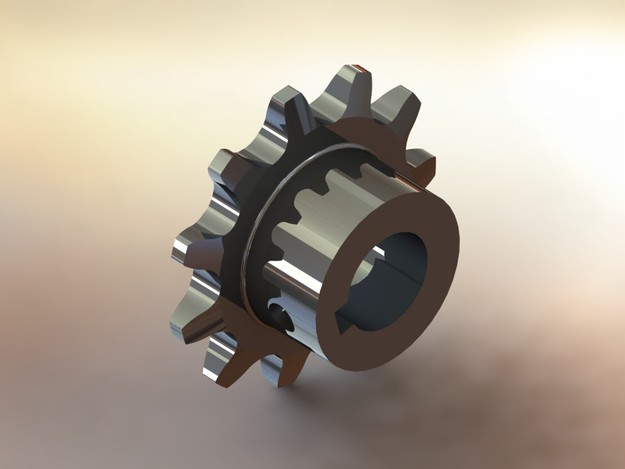 ANSI41 11 teeth square with hub