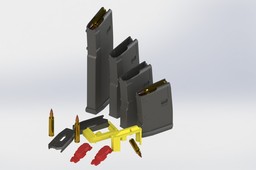 AR15 10, 15, 20, and 30 Round .223, 5.56 Magazine Stl's