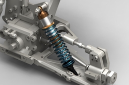 Shock absorber RC buggy 1/8 for Kyosho Turbo Burns