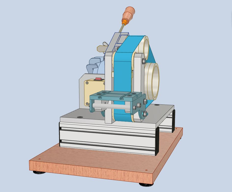 Belt Grinder 3D CAD Model Library GrabCAD