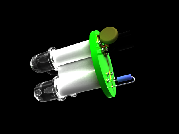 LED Light Bottle Design