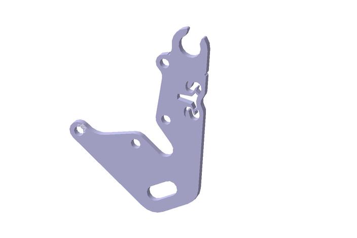 Bosch VE-Pump mounting bracket for the 9mm In-direct injected pump