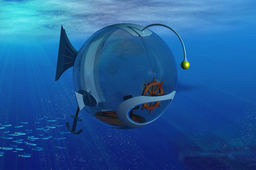 Melanocetus submarine