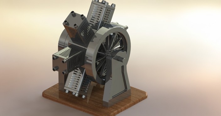Radial engine