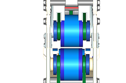 Pneumatic Roll Feeder Assembly