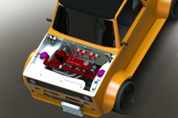 JD.Works Custom Car Concept with 2.0 8V Turbo Engine renders