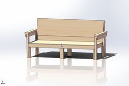 Simple Sturdy 2x4 Couch and Love Seat