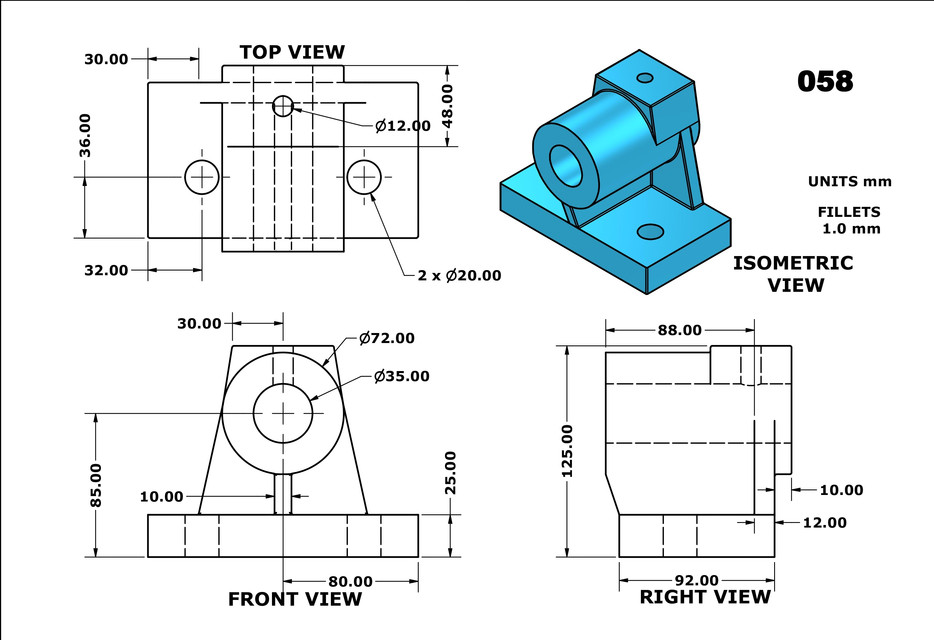 Basic Cad Models Inches Free CAD Designs, Files & 3D Models | The GrabCAD Community Library