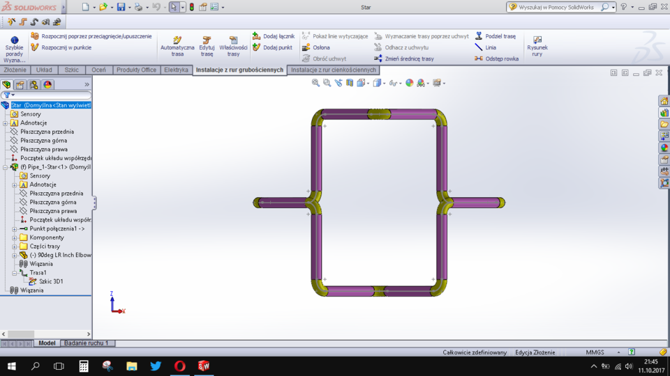 Piping SolidWorks "Star" 3D CAD Model Library GrabCAD
