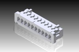 10 Position Single Row 1.25mm Pitch Miniature Socket - Hirose Electric DF13-10S-1.25C